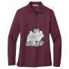 Ladies Silk Touch Long Sleeve Polo Thumbnail